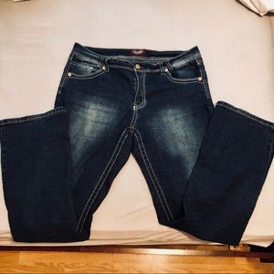 Last day to buy! EUC Angels denim bootcut